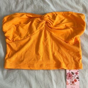 SHEIN cropped ribbed top